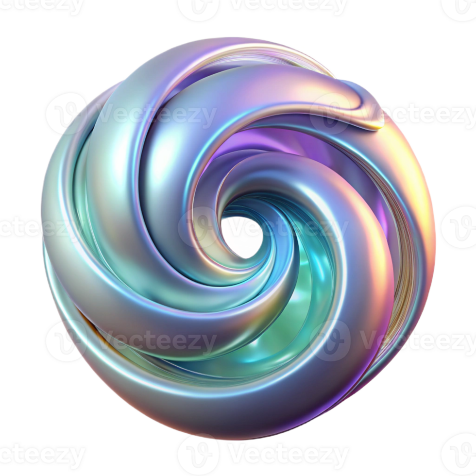 vibrant abstract A swirling vortex of iridescent, pearlescent colors, illuminated by a soft, ethereal glow, resembling liquid metal, in a dynamic, fluid Art Nouveau style high resolution png