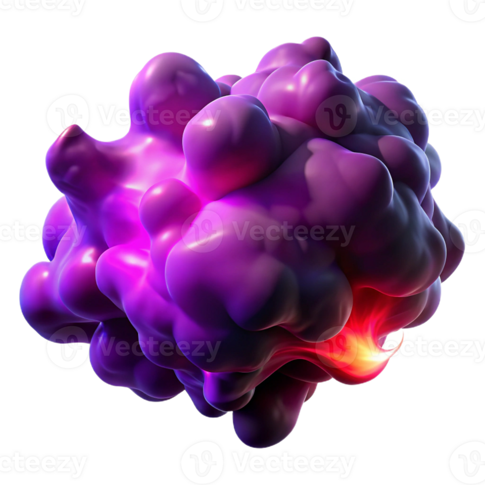 serene rustic A cloud of swirling, smoky wisps in shades of deep violet and crimson, illuminated by a backlighting effect, creating a sense of mystery and depth, in a Romantic style original png