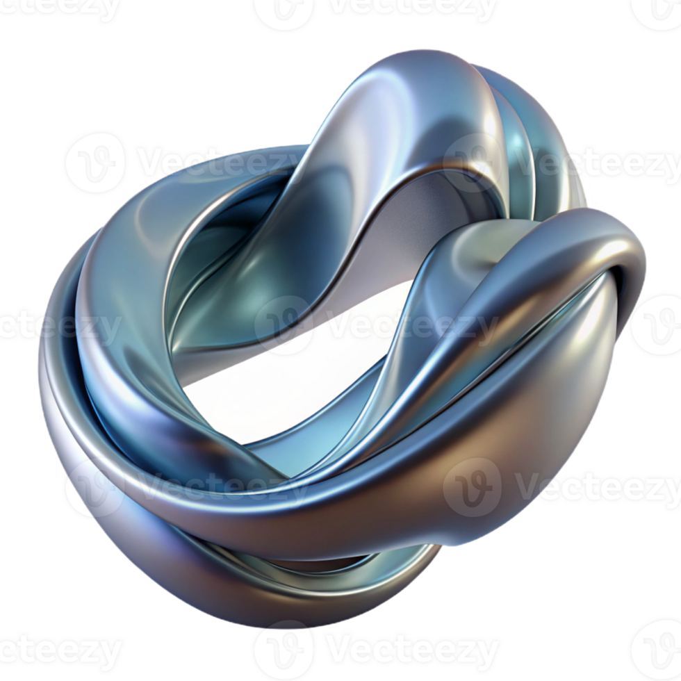 beautiful classic A flowing, ribbon-like form made of liquid mercury, reflecting the surrounding environment in a distorted manner, illuminated by a cool, metallic light, in a Futurist style premium png