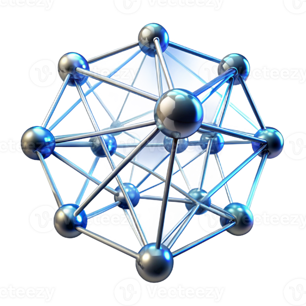 extraordinary creative A network of interconnected, glowing lines and nodes, forming a complex, web-like structure, illuminated by a pulsating, rhythmic light, in a Cybernetic style 4K png