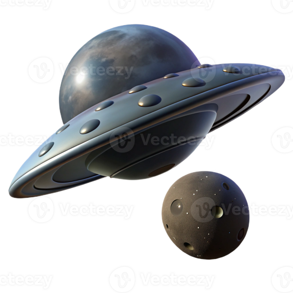 beautiful classic A massive, alien spaceship descending towards a desolate planet, casting a long, dark shadow. Epic scale, realistic rendering professional png