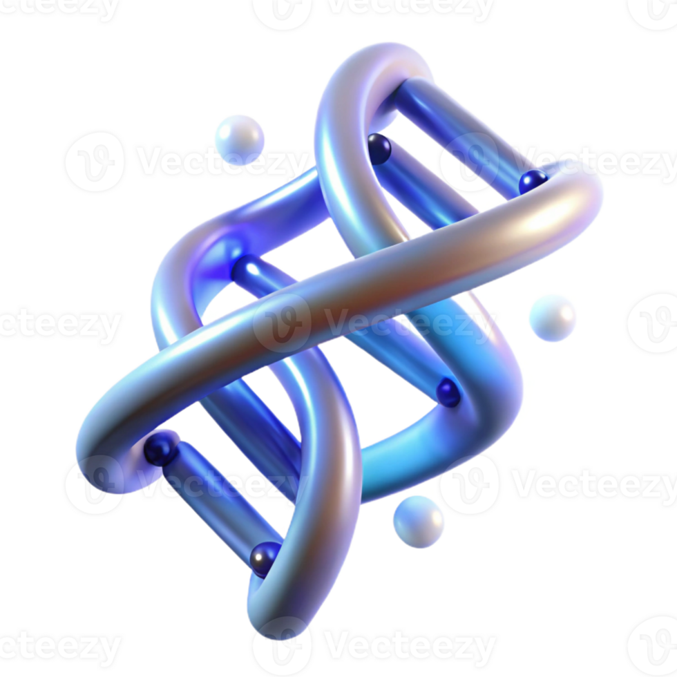 stunning artistic A DNA double helix, composed of glowing strands of light, rotating slowly in zero gravity, scientific style, soft lighting exclusive png