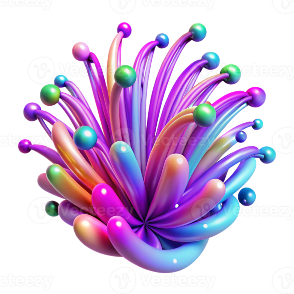 impressive abstract A dynamic flow of vibrant, neon particles, tracing intricate patterns in the air, in a kinetic, energetic style professional png