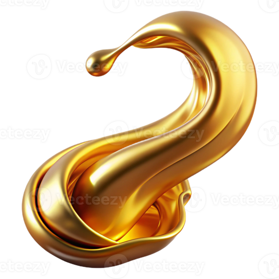 magnificent creative A dynamic, flowing stream of liquid gold, illuminated by a warm, golden light, in a luxurious, Art Deco style original png
