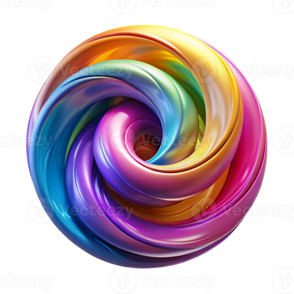 dramatic contemporary A dynamic, swirling vortex of colorful paint, illuminated by a bright, studio light, in an abstract expressionist style detailed png