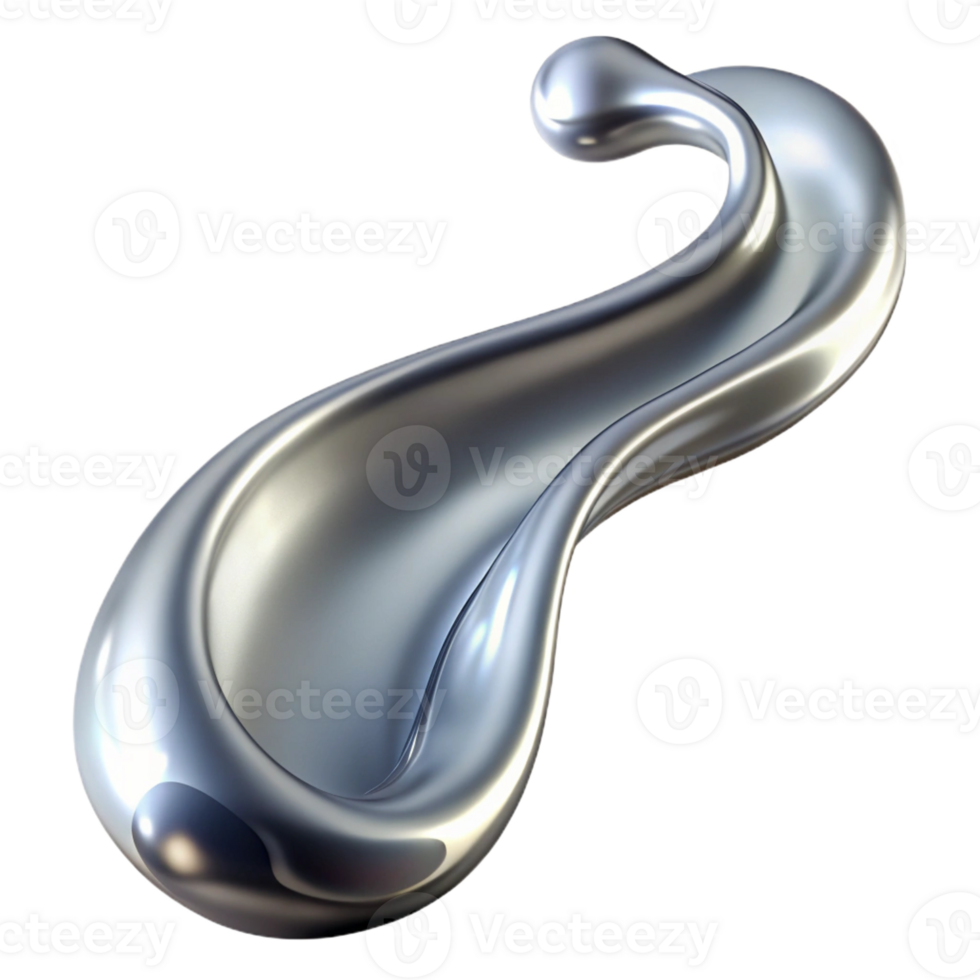 stunning minimalist A dynamic, flowing stream of liquid silver, illuminated by a cool, silver light, in a sleek, minimalist style detailed png