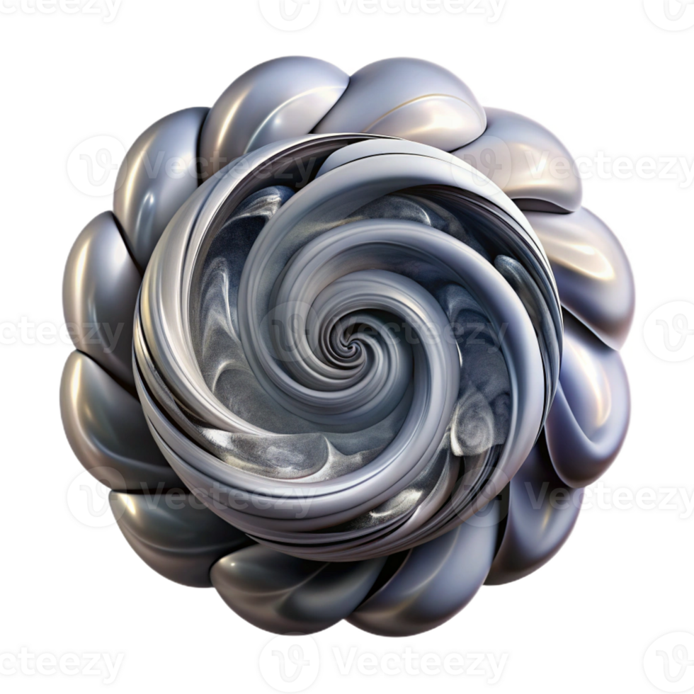 serein ancien une tourbillonnant vortex de fumée et miroirs, reflétant déformé, fragmenté images de lumière et ombre, dans une surréaliste, illusionniste style original png