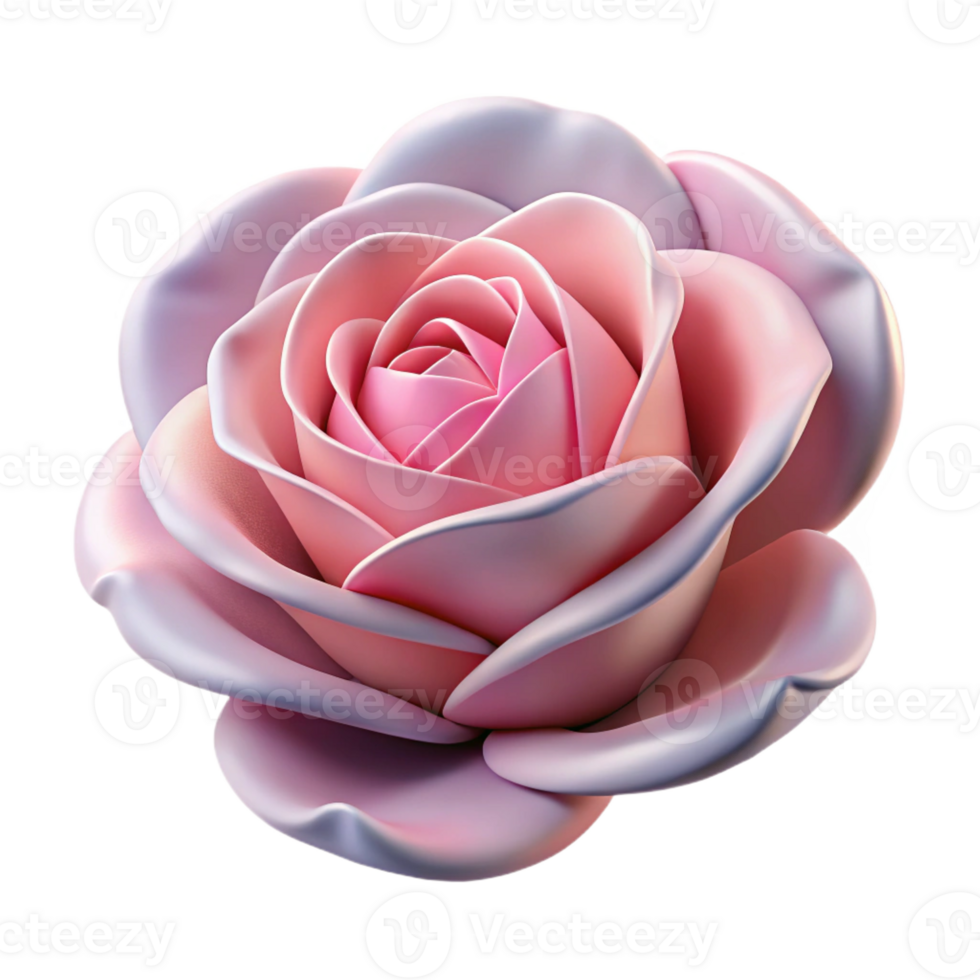 extraordinary creative A close-up of a rosebud, intricate petal details and delicate color. Soft, diffused lighting 4K png