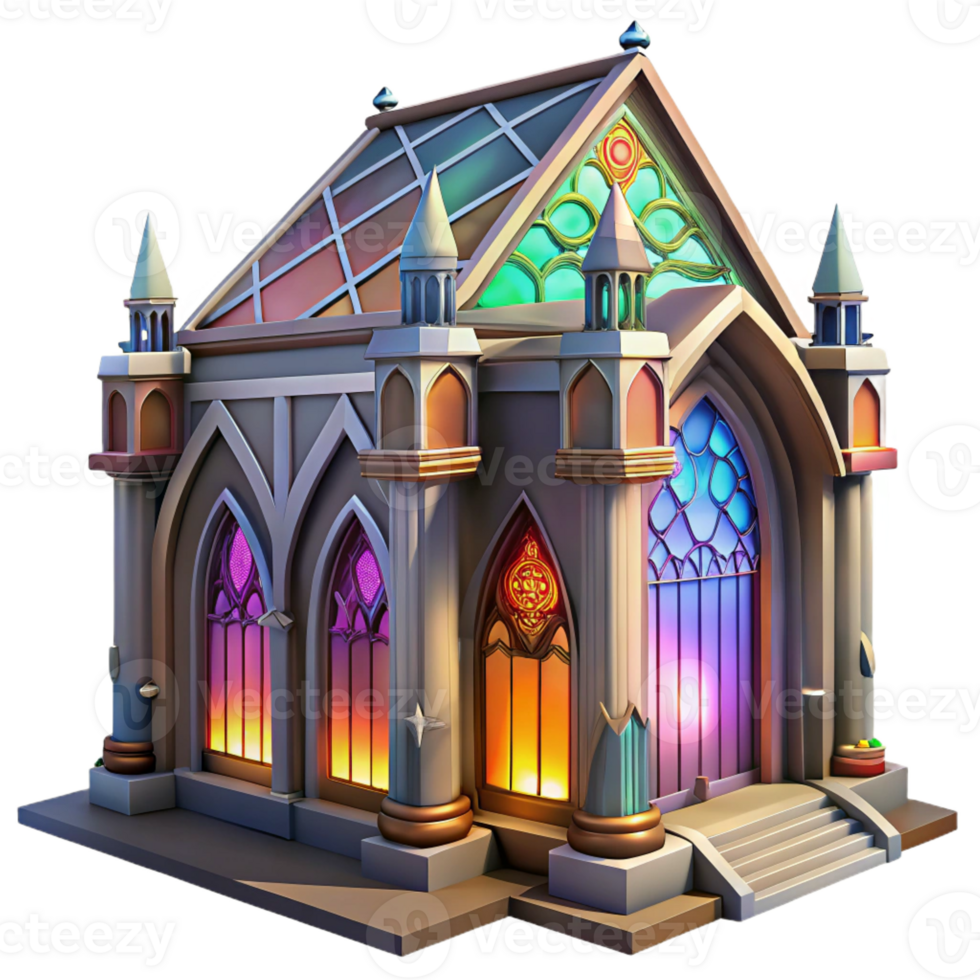 wonderful classic A towering Art Nouveau library, stained glass windows casting colorful light, intricate details, illustrative style exclusive png