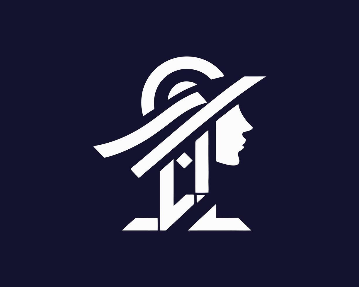 The logo for a company that makes hats vector