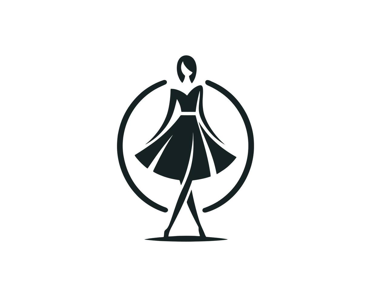 Fashion logo design template illustration vector