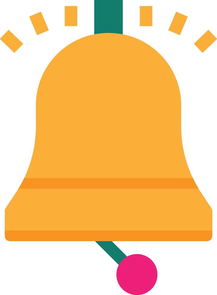 Warning Bell Alarm Note vector
