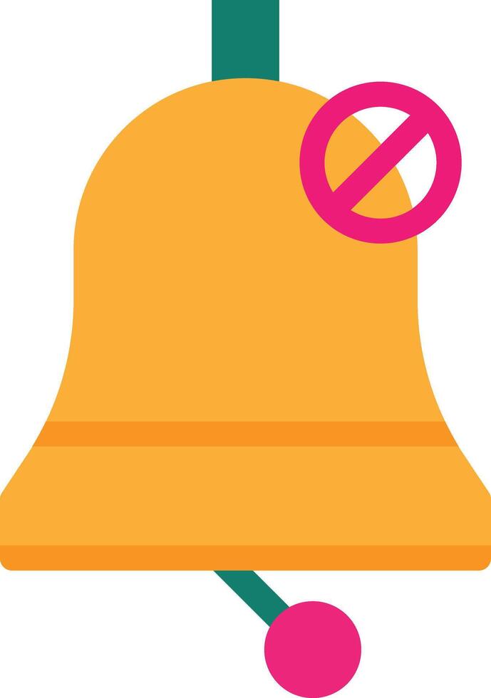 Reminder No Alarm Alert Bell vector