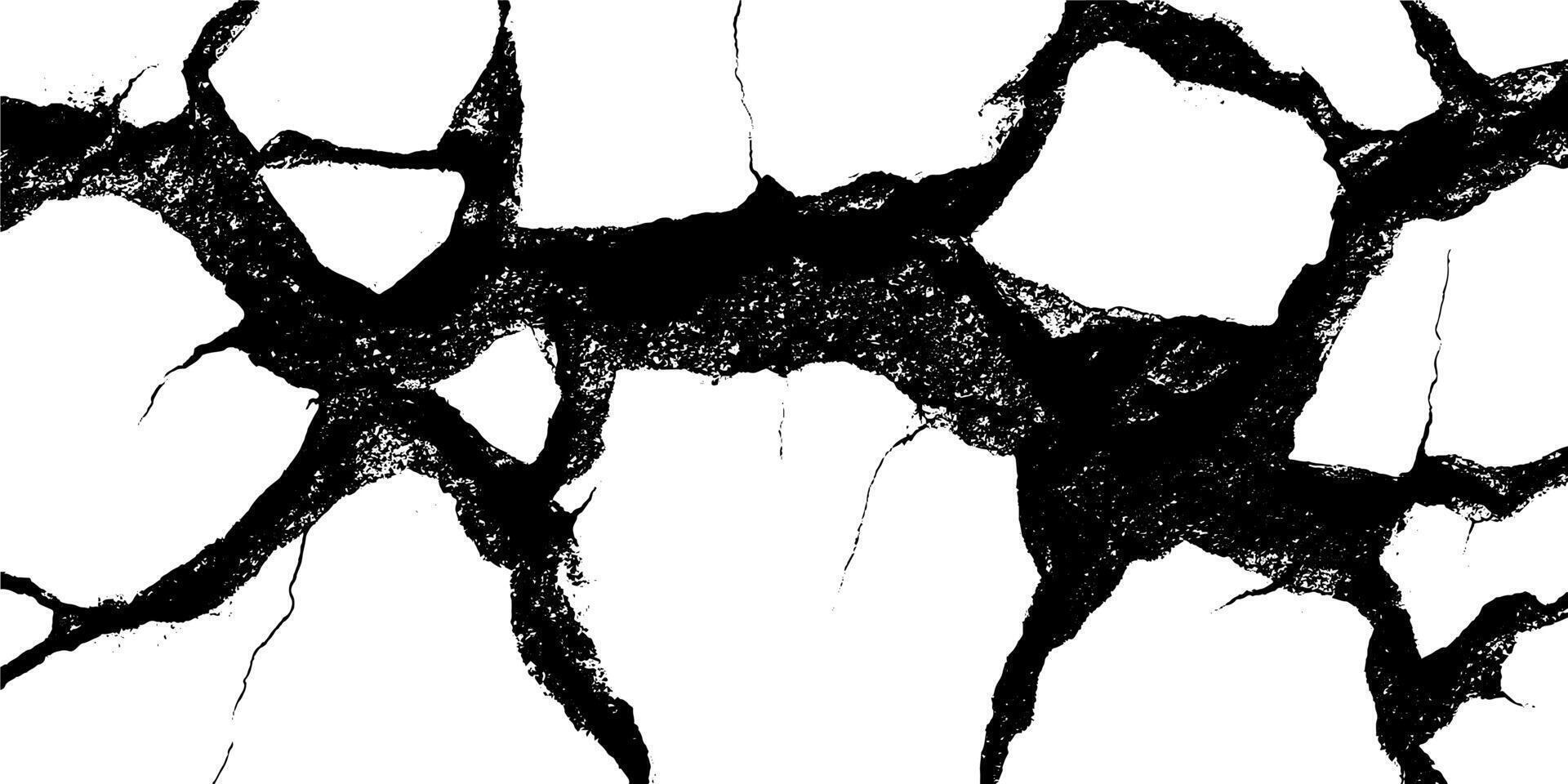 Cracks in time showcase an ancient surface with intricate details and bold contrasts against a bright backdrop for artistic reflection vector