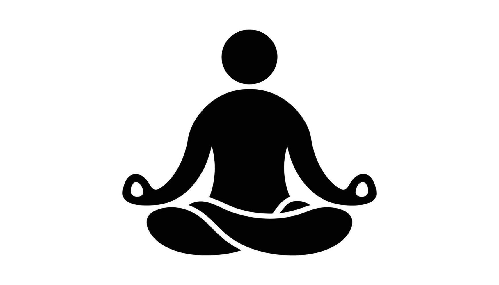 Mindfulness and Meditation Concept. vector