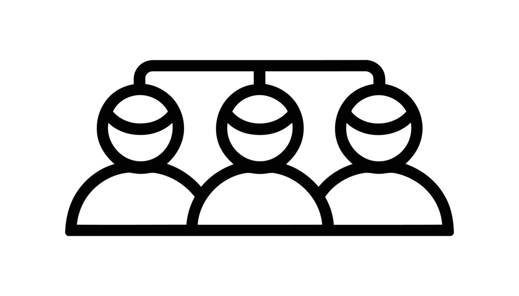 People Connection Icon vector