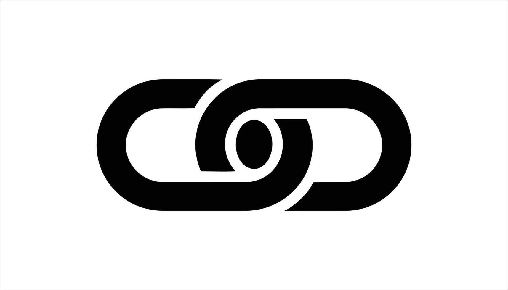 Linked Circular Connection Icon vector