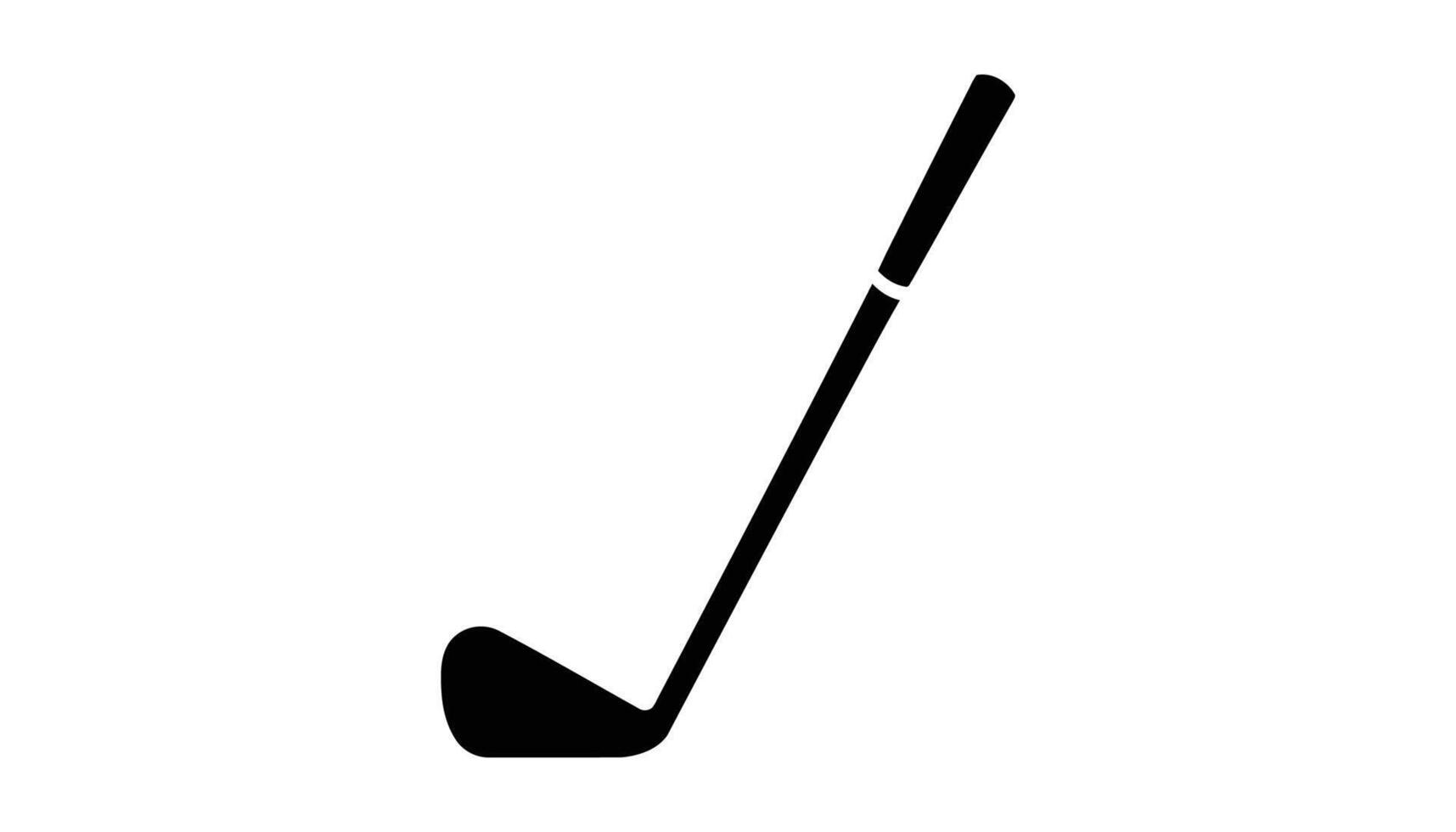 Golf Club Icon Design for Sports Illustration. vector