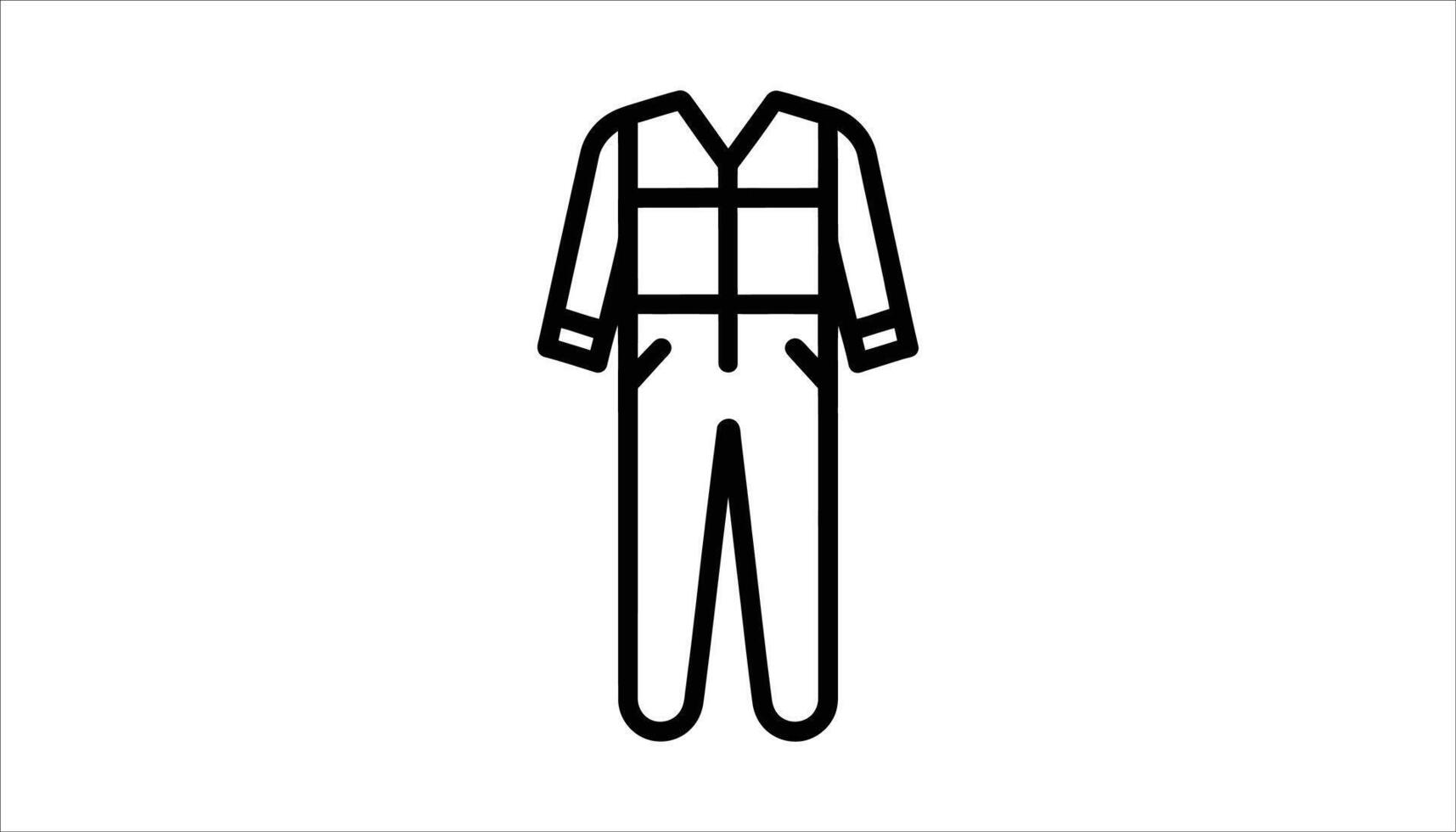 Safety Worker in Overalls Illustration vector