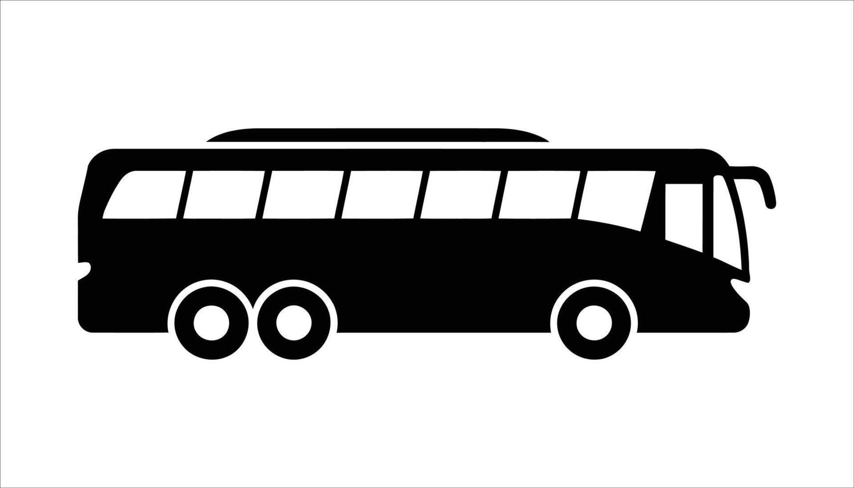 Graphic of Bus, Urban Transit Vehicle Icon vector