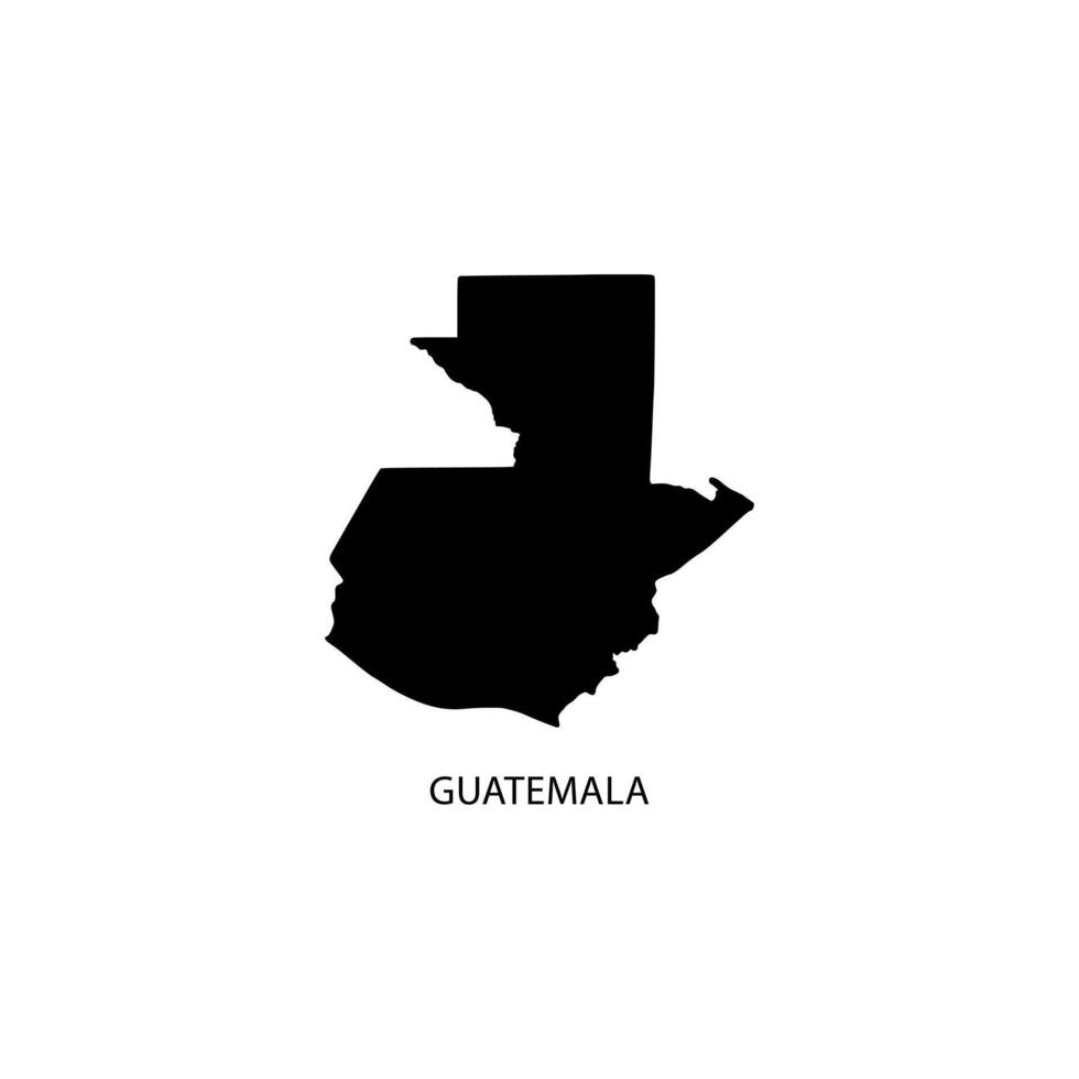 Guatemala map icon stock Image. vector