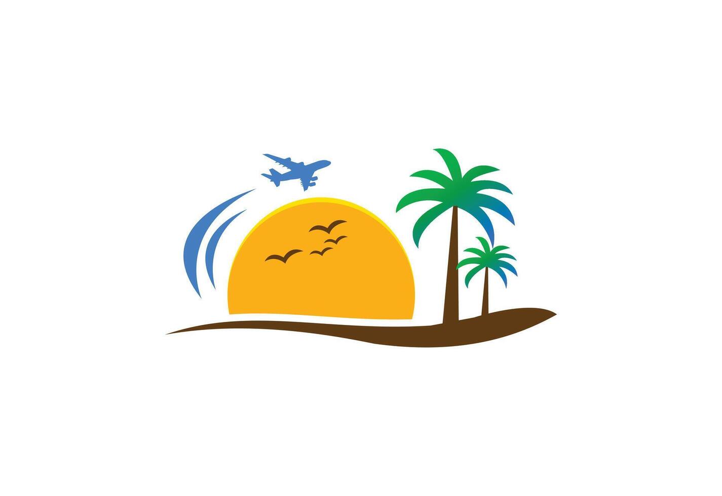 Travel Agency logo design, design Template vector