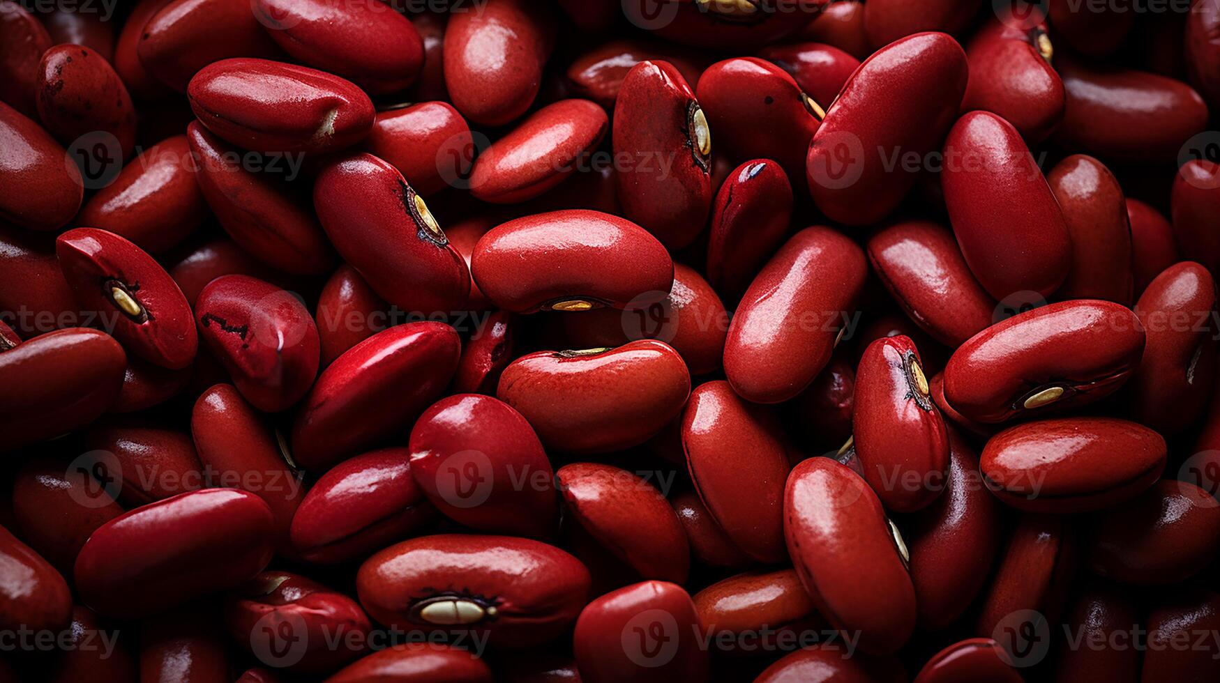 Red beans texture pattern background photo
