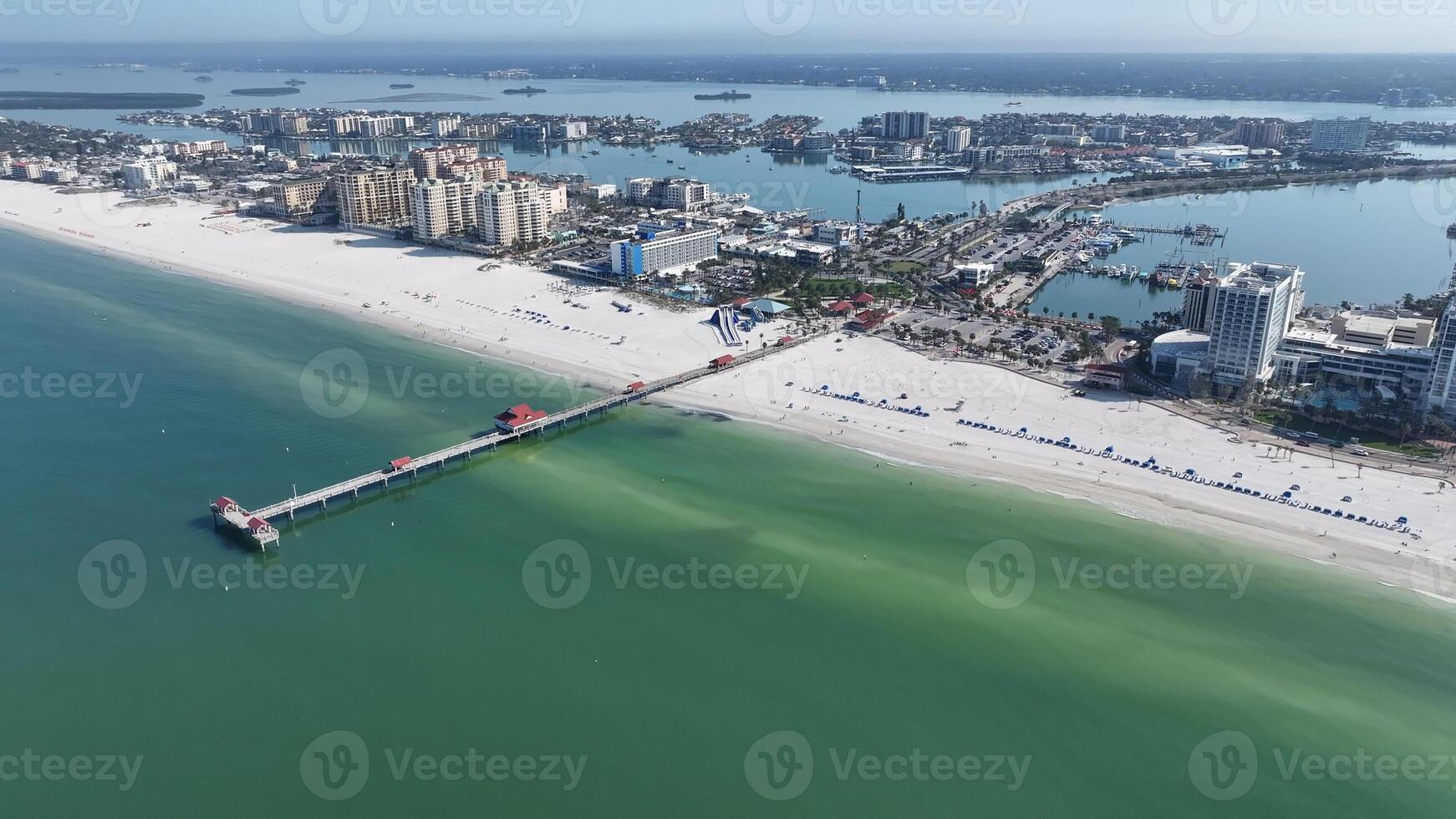 Stunning Pier 60 at Clearwater in Florida United States. Landscape Urban. photo