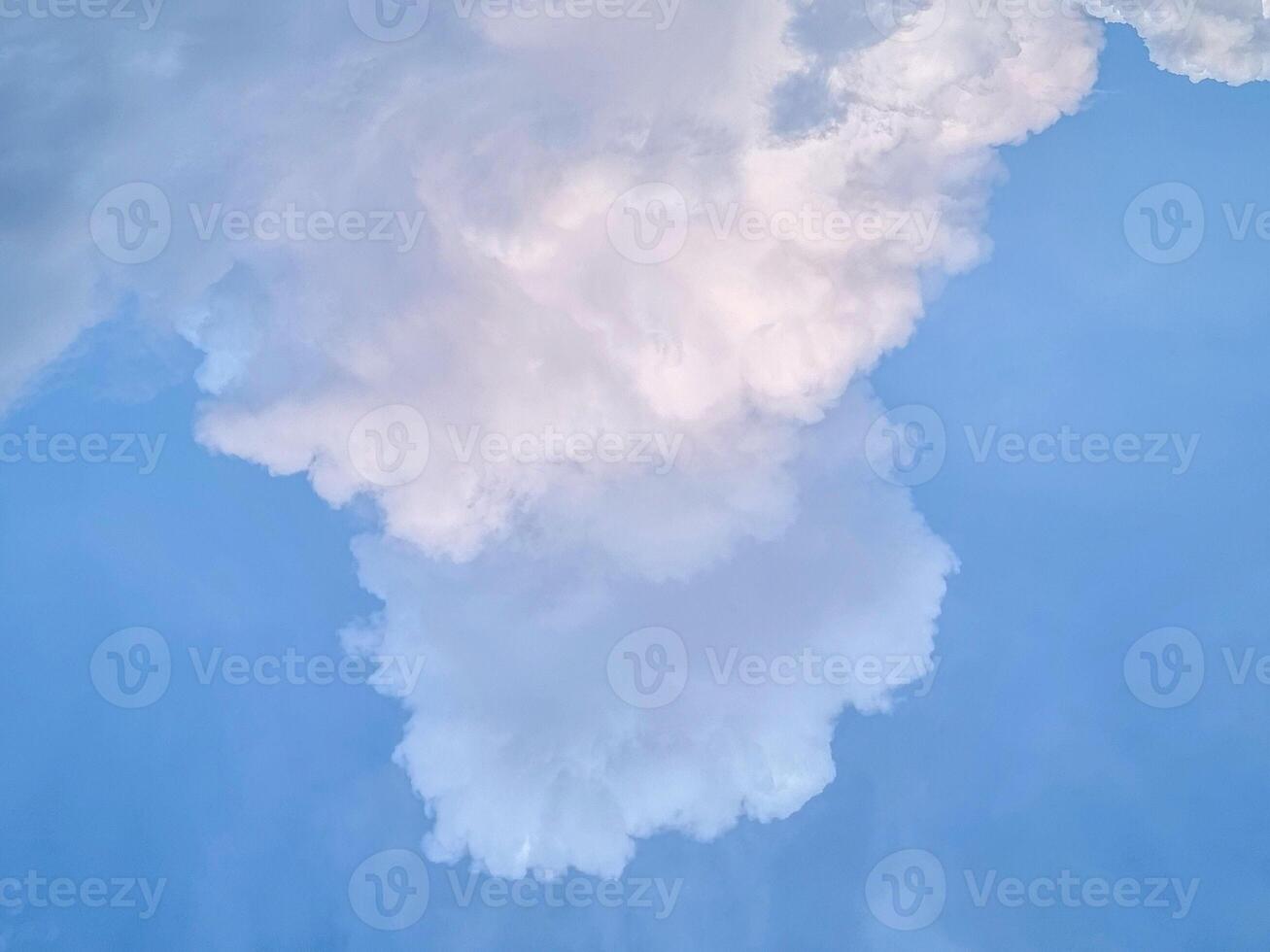 blue sky shape outdoor group of white clouds background in summer gradient light beauty background. beautiful bright abstract cloud and calm fresh wind air photo