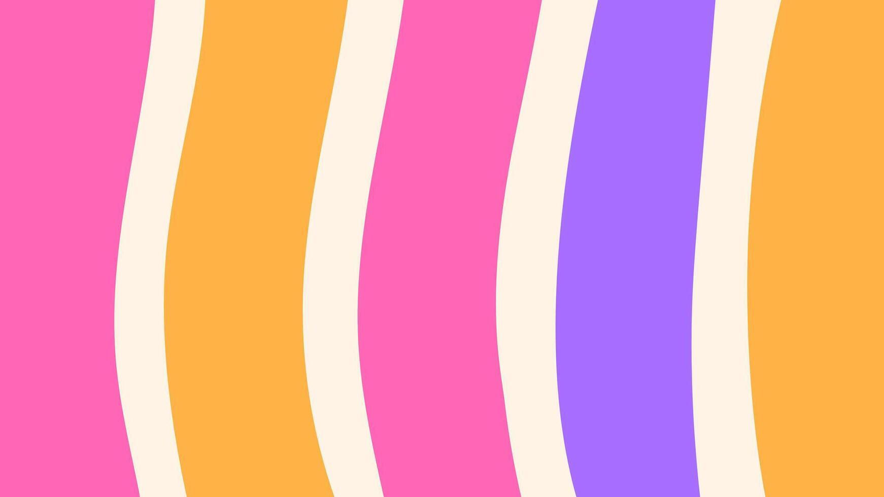 Striped Rainbow Background vector