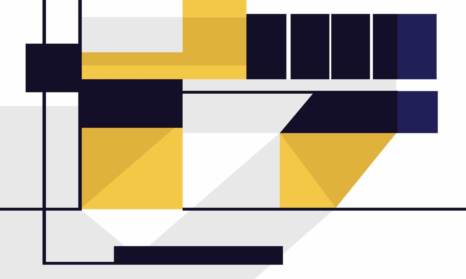 A yellow and black machine with a yellow and black logo vector