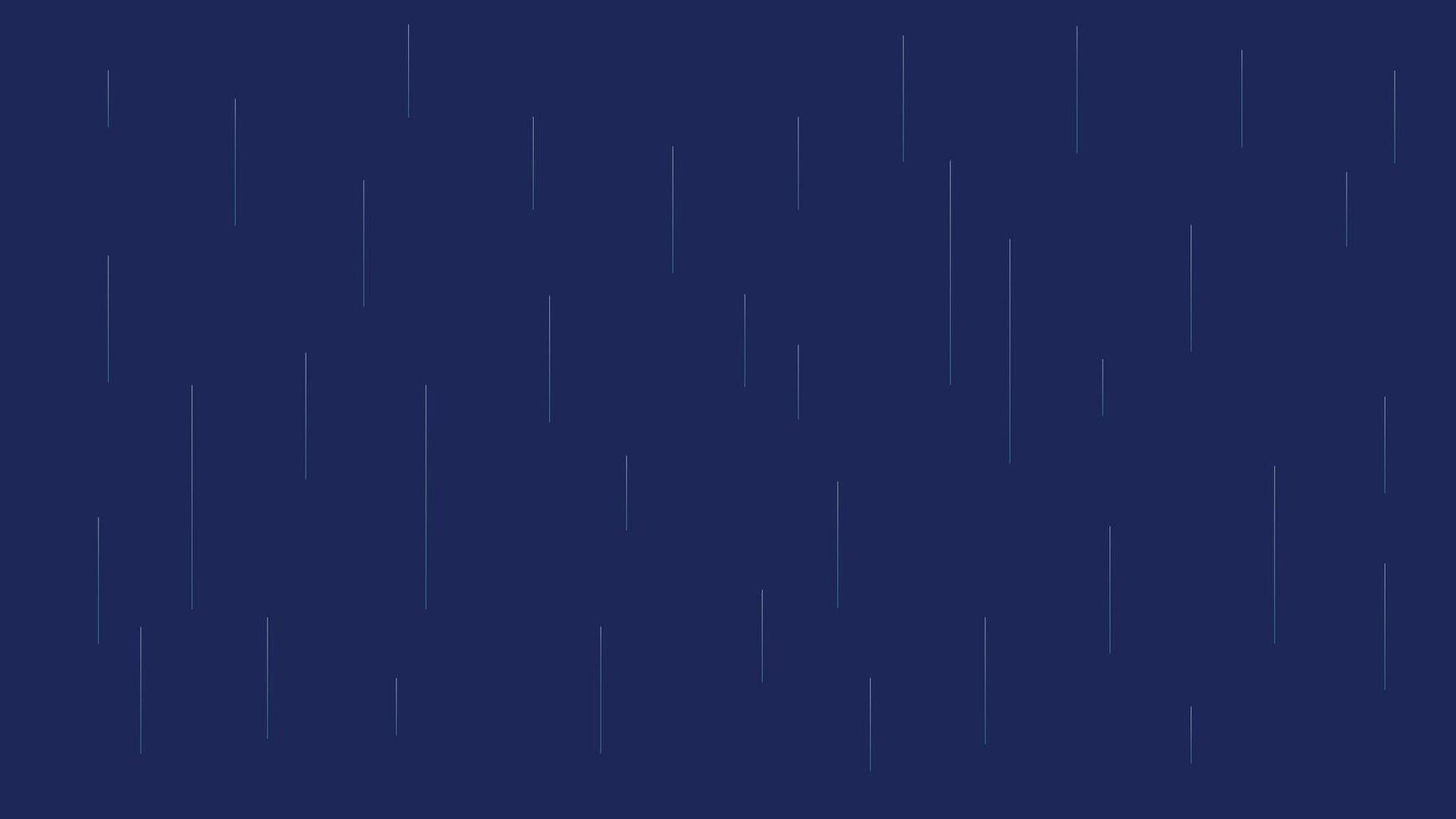 a dark blue background with rain drops vector