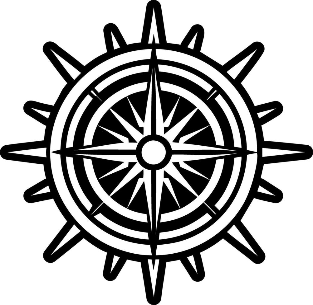 A solid style icon of light rays symbol vector