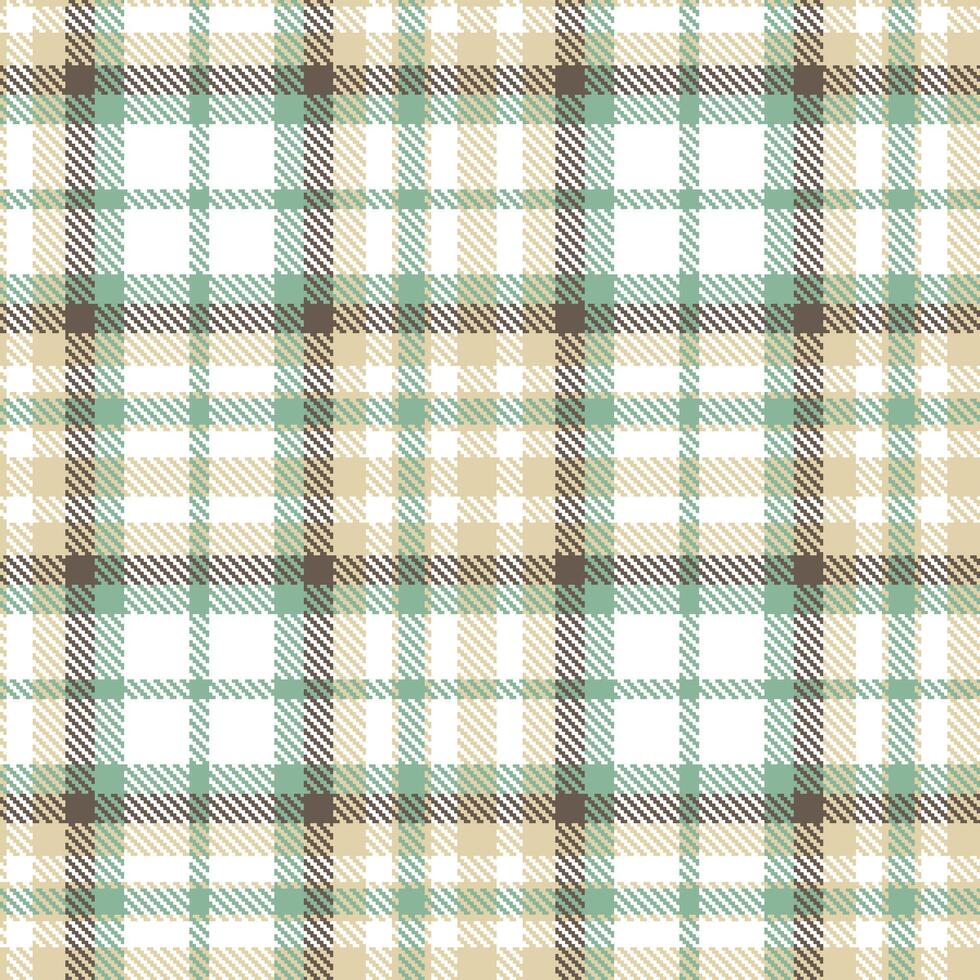 Smoky Gratin Dauphinois Tartan patterns fabric texture. Modern Deep White Seamless Tartan vector