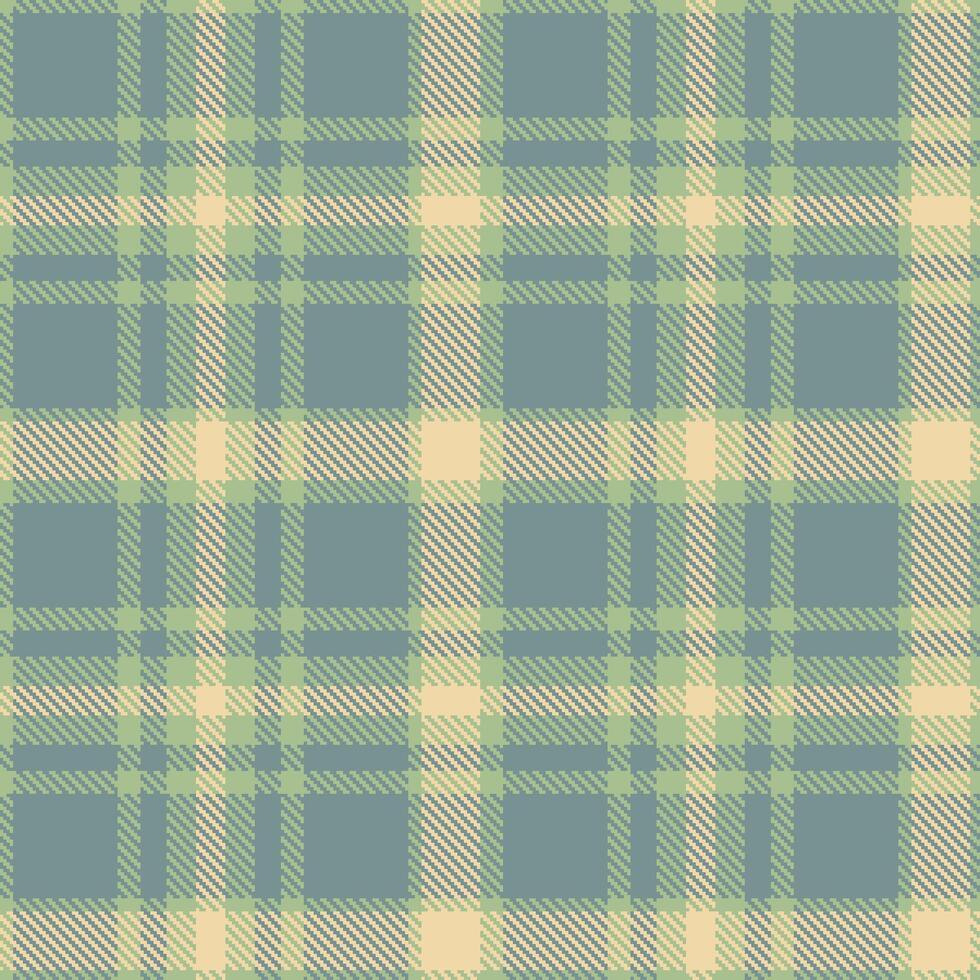 Modern Warm Praying Mantis and Dark Miracle Bay Seamless Tartan Textile Design vector