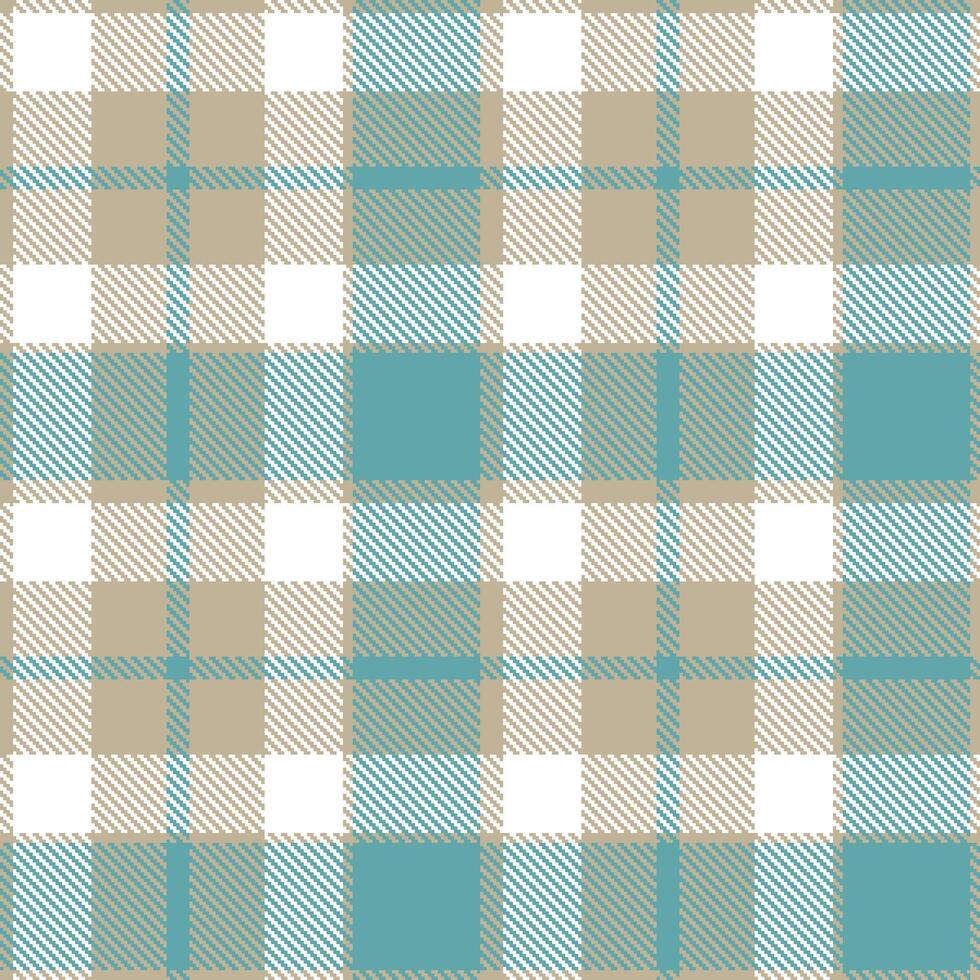 Highland Self Destruct Tartan patterns fabric texture. Modern Deep White Seamless Tartan vector