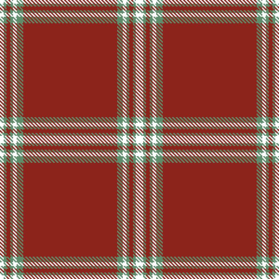 Rich Murdoch Seamless Tartan with Rich White accents Textile Design vector