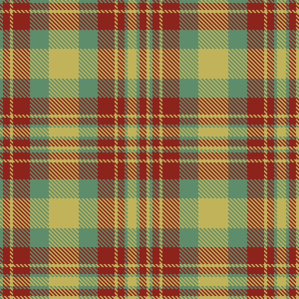 Modern Seamless Tartan featuring Rustic Murdoch and Smoky Minotaurus Brown Textile Design vector