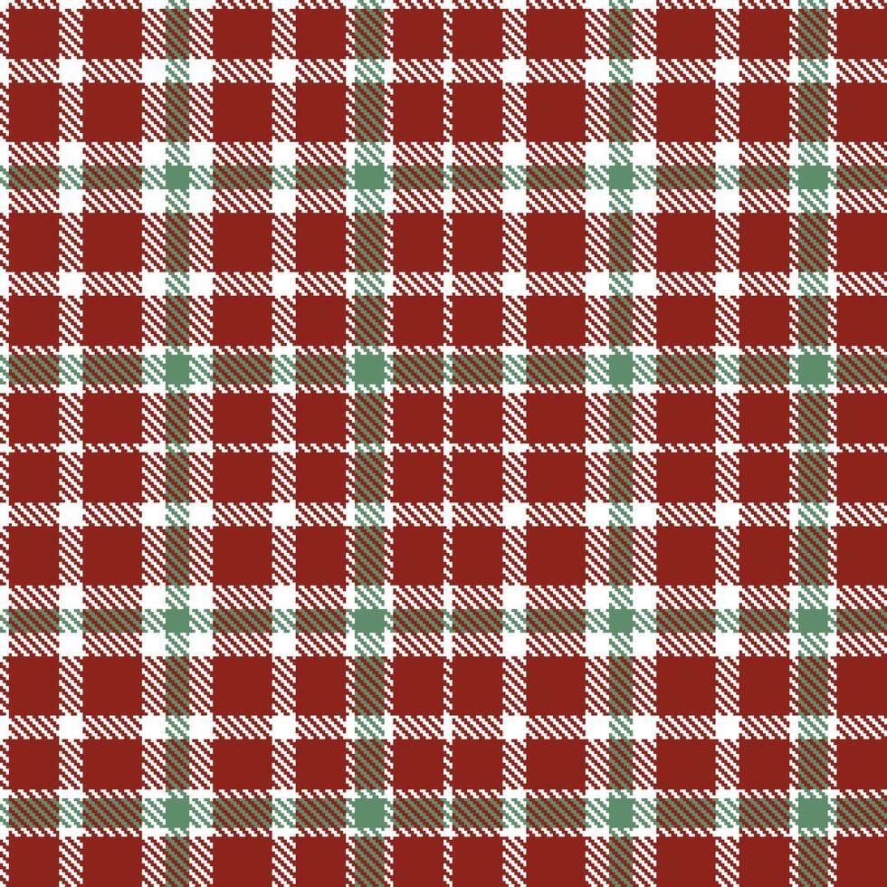 Plaid pattern seamless. Autumn White and Rustic Minotaurus Brown Tartan Textile Design. vector