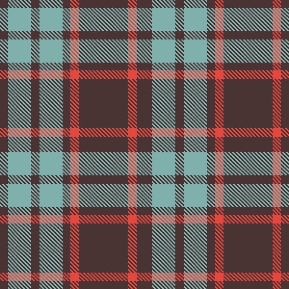 Modern Seamless Tartan featuring Bright Rhinox Hide and Vivid Galaxy Green Textile Design vector