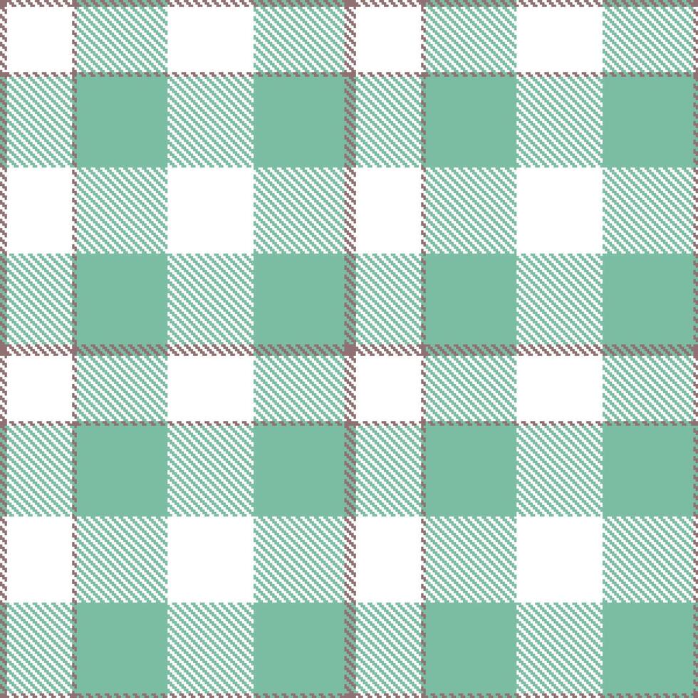 Dusty Touch of Class Tartan patterns fabric texture. Modern Deep White Seamless Tartan vector