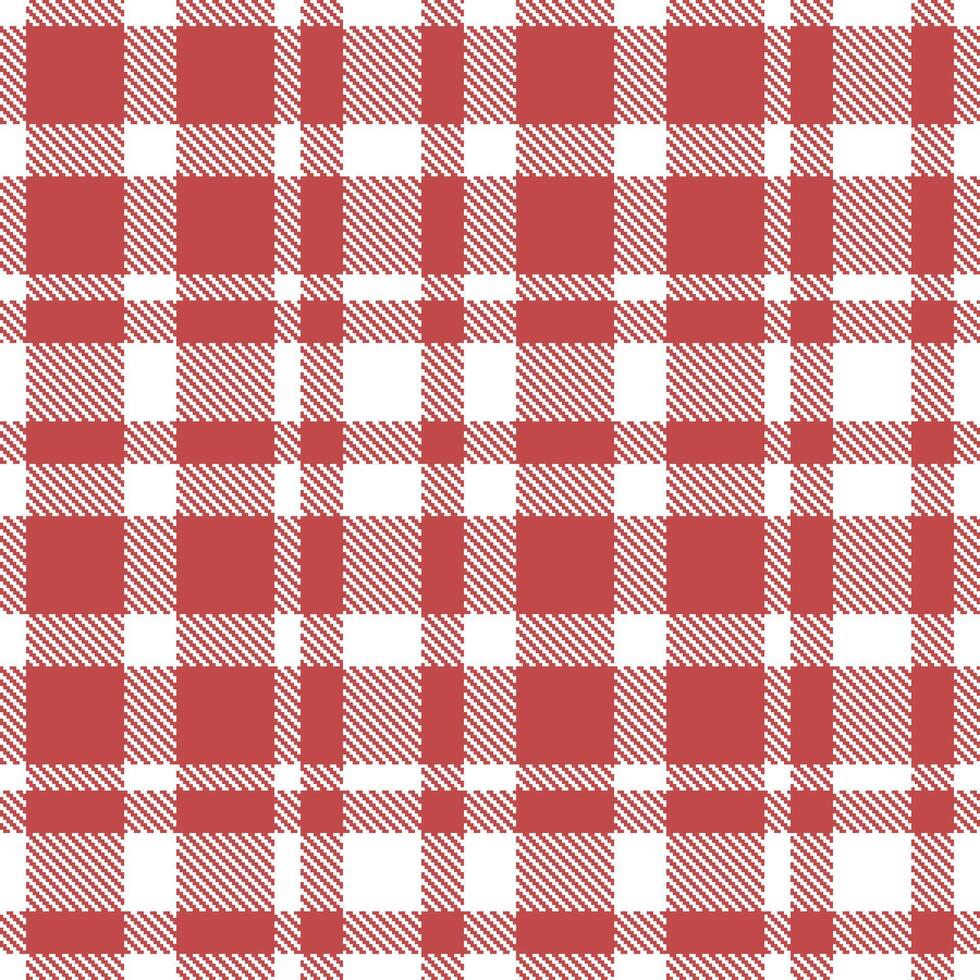 Modern Smoky White and Highland Snakebite Seamless Tartan Textile Design vector