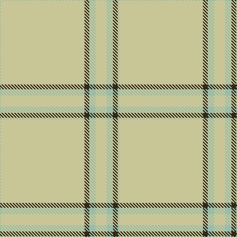 Plaid pattern seamless. Mellow Lichen and Rustic Tidal Green Tartan Textile Design. vector