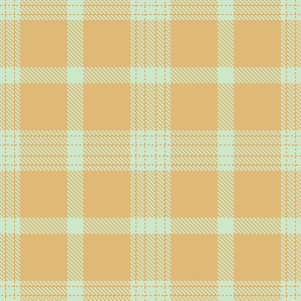 Warm Frosty Dawn Seamless Tartan with Iridescent Golden Koi accents Textile Design vector