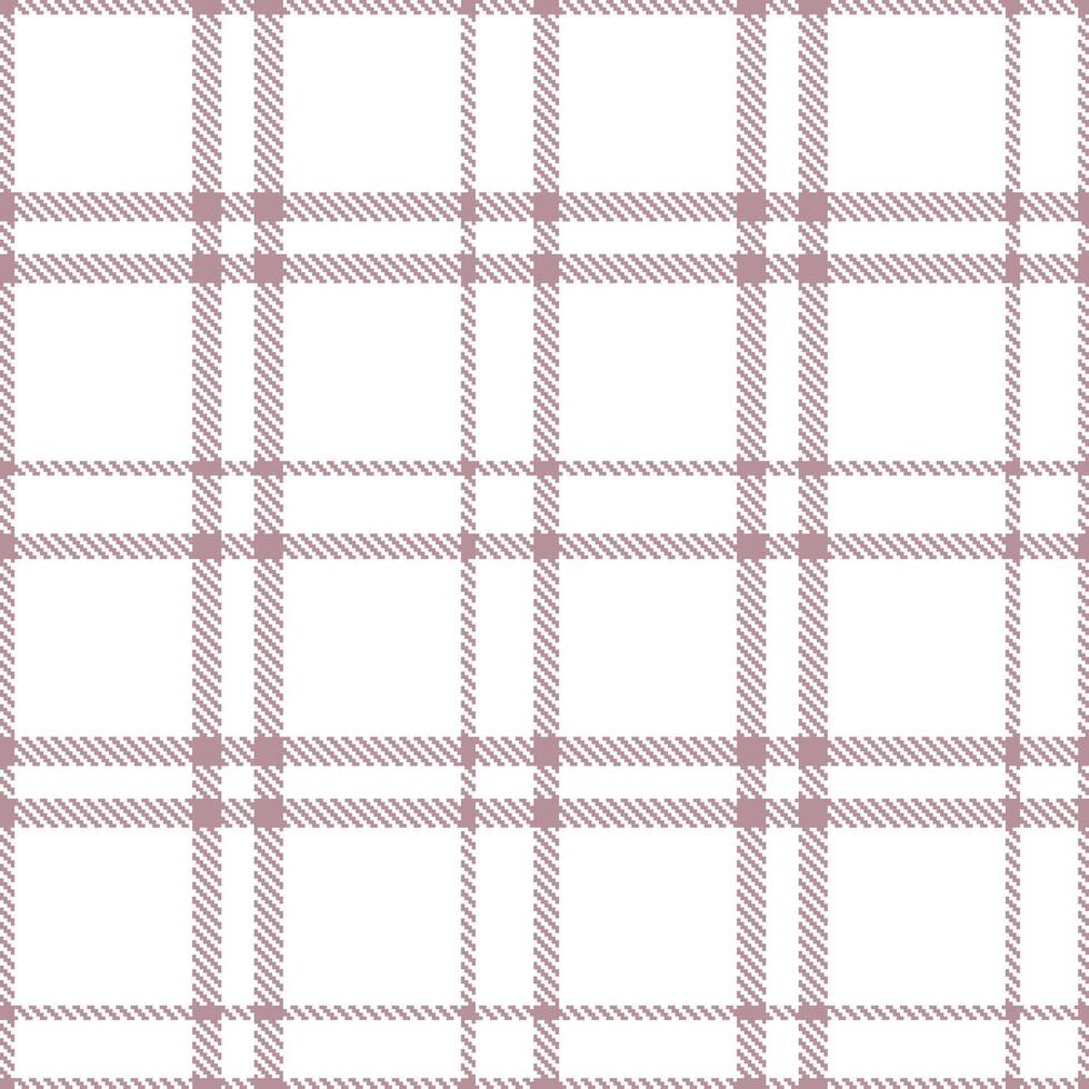 Plaid pattern seamless. Traditional Magenta Twilight and Light White Tartan Textile Design. vector
