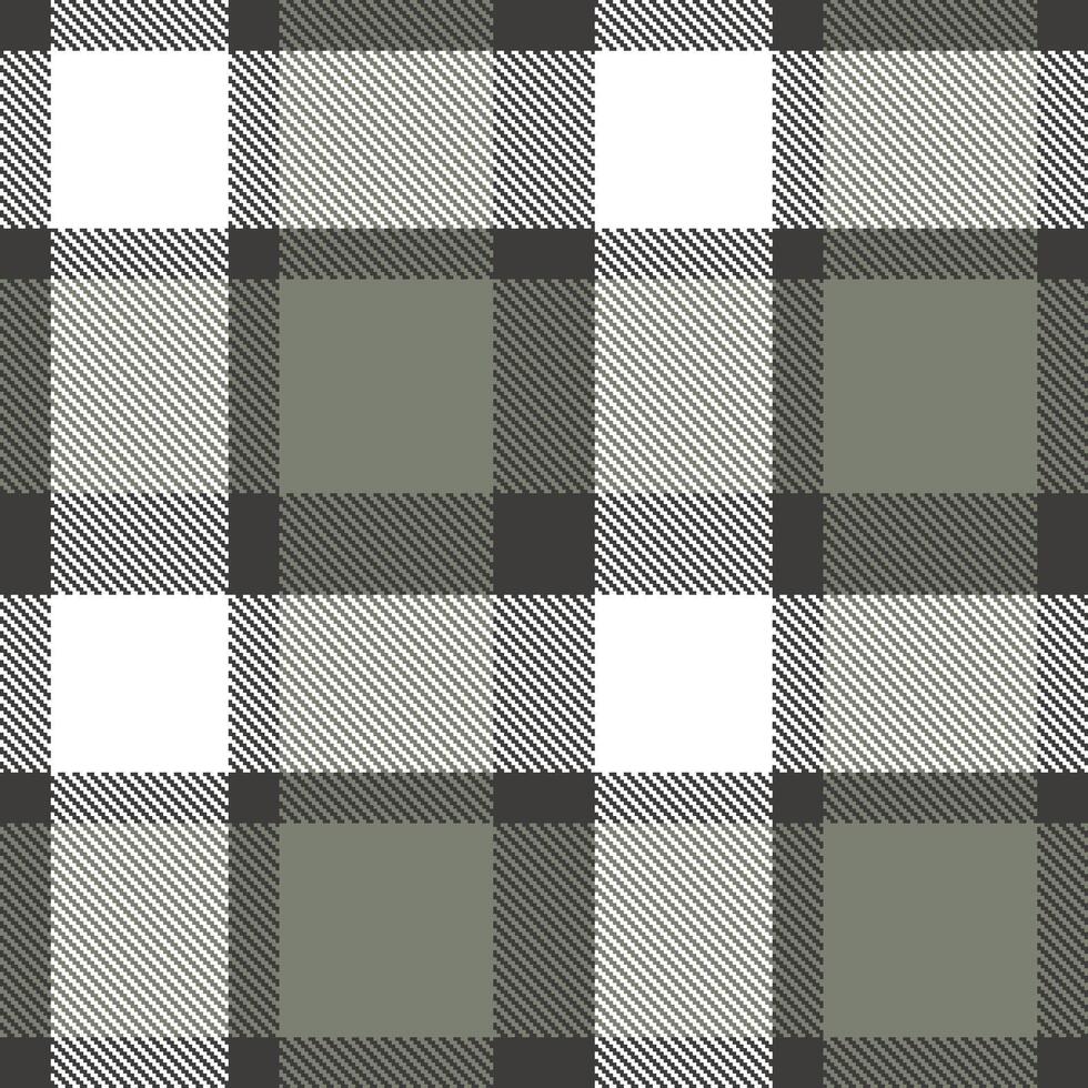 Plaid pattern seamless. Sandy Iridium and Mellow White Tartan Textile Design. vector