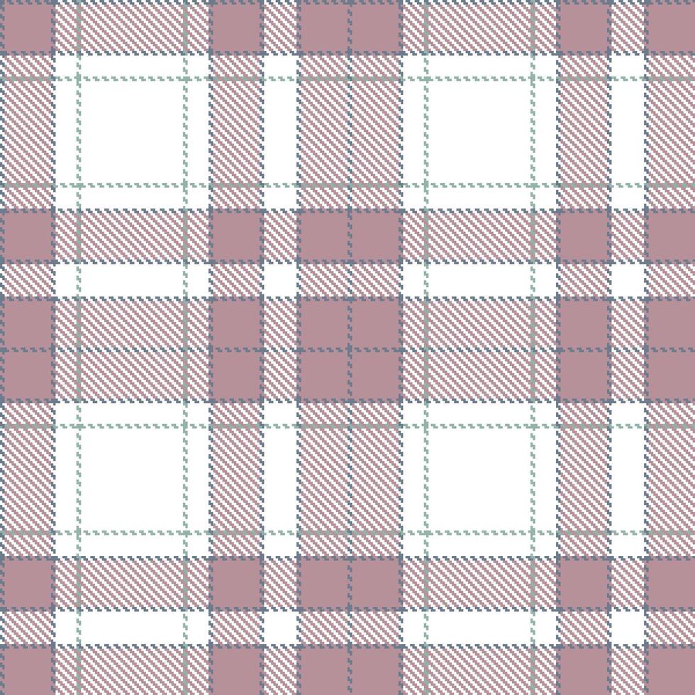 Vivid Menacing Clouds and Rich White Seamless Tartan Textile Design vector