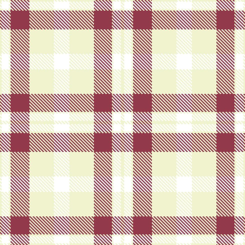 Modern Highland Sulphur Water and Muted White Seamless Tartan Textile Design vector