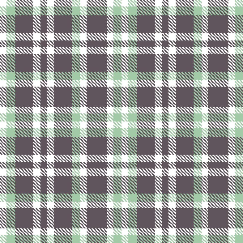 Neon White Seamless Tartan with Iridescent Pinot Noir accents Textile Design vector