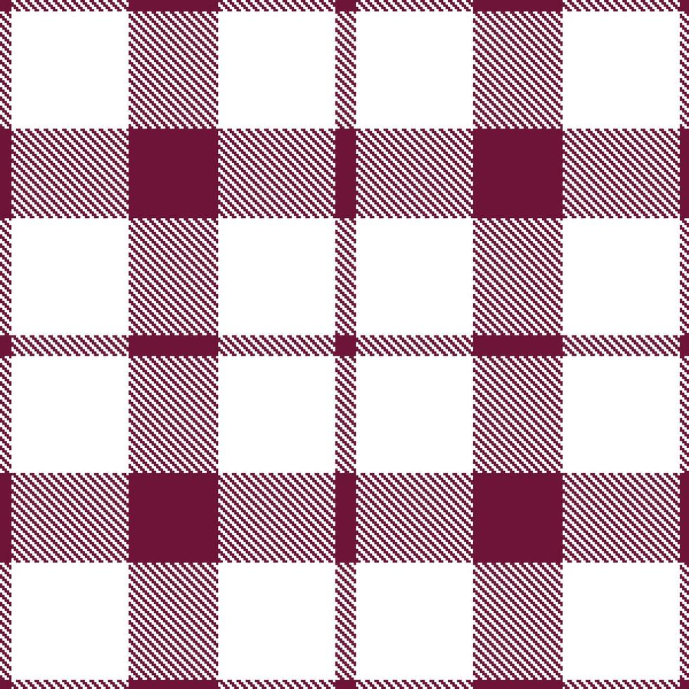 Deep Her Fierceness Tartan patterns fabric texture. Modern Warm White Seamless Tartan vector